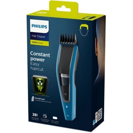 Cortapelos Philips Hairclipper Series 5000 HC5612/15 con Batería/ con Cable/ 3 Accesorios Cortapelos Philips Hairclipper Series 5000 HC5612/15 con Batería/ con Cable/ 3 Accesorios