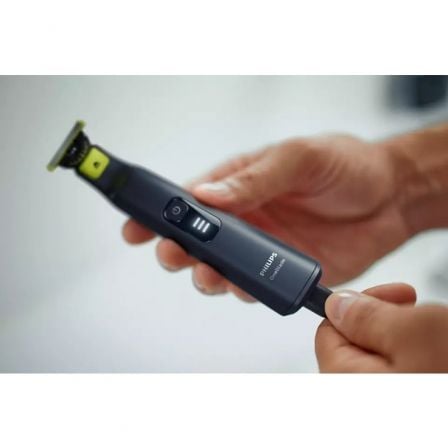 Cortabarbas + Recortadora Philips Oneblade Pro 360 QP6541/15/ con Batería/ 4 Accesorios Cortabarbas + Recortadora Philips Oneblade Pro 360 QP6541/15/ con Batería/ 4 Accesorios