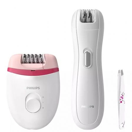 Depiladora Philips Satinelle Essential BRP506/ con Cable/ Incluye Minidepiladora Depiladora Philips Satinelle Essential BRP506/ con Cable/ Incluye Minidepiladora