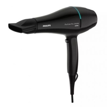 Secador Philips Drycare Pro BHD272/ 2100W/ Iónico/ Negro y Verde lago Secador Philips Drycare Pro BHD272/ 2100W/ Iónico/ Negro y Verde lago