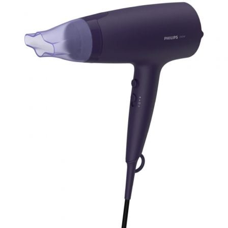 Secador Philips 3000 series BHD340/ 2100W/ Púrpura/ 2 Accesorios Secador Philips 3000 series BHD340/ 2100W/ Púrpura/ 2 Accesorios