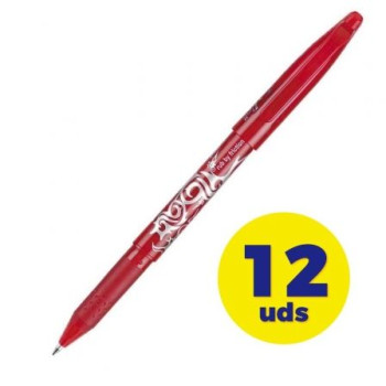 Caja de Bolígrafos de Tinta Borrable Pilot Frixion NFR/ 12 unidades/ Rojos Caja de Bolígrafos de Tinta Borrable Pilot Frixion NFR/ 12 unidades/ Rojos