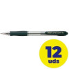Caja de Bolígrafos de Tinta de Aceite Retráctil Pilot Super Grip M/ 12 unidades/ Negros Caja de Bolígrafos de Tinta de Aceite Retráctil Pilot Super Grip M/ 12 unidades/ Negros