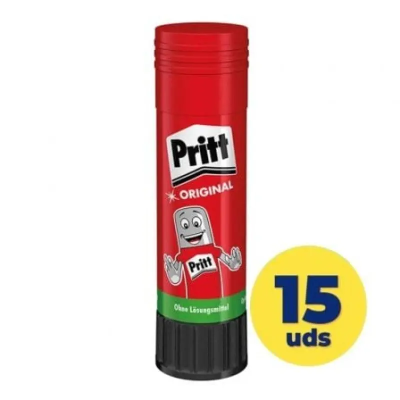 Expositor de Pegamento en Barra Pritt/ 43g/ 15 unidades Expositor de Pegamento en Barra Pritt/ 43g/ 15 unidades