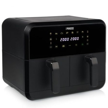 Freidora por Aire / Sin Aceite Princess Double Basket Airfryer 182068/ 2400W/ Capacidad 8L Freidora por Aire / Sin Aceite Princess Double Basket Airfryer 182068/ 2400W/ Capacidad 8L