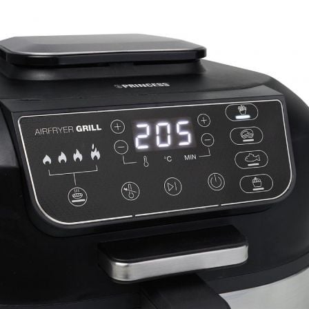 Freidora por Aire / Sin Aceite con Parrilla Princess Airfryer Grill 182092/ 1760W/ Capacidad 5.6L Freidora por Aire / Sin Aceite con Parrilla Princess Airfryer Grill 182092/ 1760W/ Capacidad 5.6L