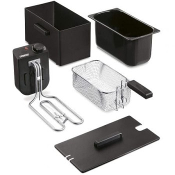 Freidora Princess Black Flyer 182727/ 2000W/ Capacidad 3L Freidora Princess Black Flyer 182727/ 2000W/ Capacidad 3L