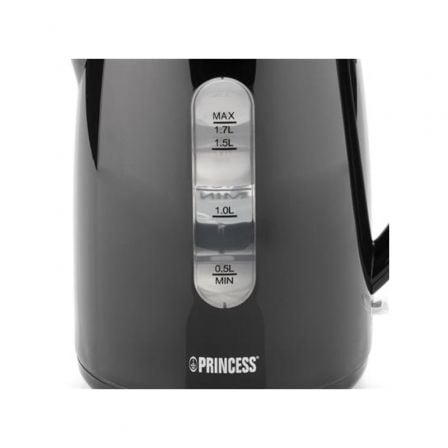 Hervidor de Agua Princess 236017 Black Style/ 2200W/ Capacidad 1.7L Hervidor de Agua Princess 236017 Black Style/ 2200W/ Capacidad 1.7L