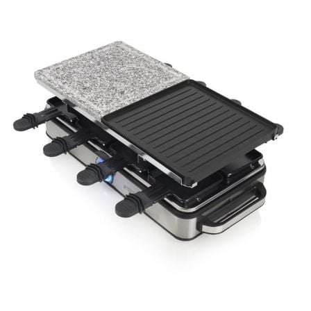 Raclette Princess Deluxe 8 162635/ 1400W/ Tamaño 2x 21*21cm Raclette Princess Deluxe 8 162635/ 1400W/ Tamaño 2x 21*21cm