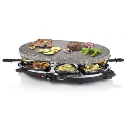 Parrilla Princess Stone 8 Oval & Raclette 162720/ 1200W/ Tamaño 43*30cm Parrilla Princess Stone 8 Oval & Raclette 162720/ 1200W/ Tamaño 43*30cm