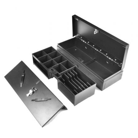 Cajón Portamonedas Premier V46 HQ-B/ Manual y Automático/ Negro Cajón Portamonedas Premier V46 HQ-B/ Manual y Automático/ Negro