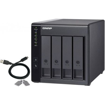 DAS QNAP TR-004/ 4 Bahías 3.5'- 2.5'/ Formato Torre DAS QNAP TR-004/ 4 Bahías 3.5'- 2.5'/ Formato Torre