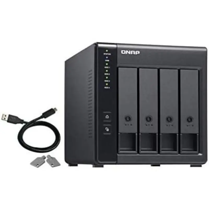 DAS QNAP TR-004/ 4 Bahías 3.5'- 2.5'/ Formato Torre DAS QNAP TR-004/ 4 Bahías 3.5'- 2.5'/ Formato Torre