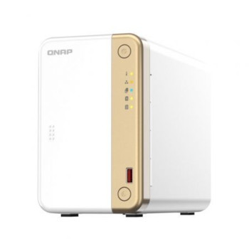 NAS QNAP TS-262-4G/ 2 Bahías 3.5'- 2.5'/ 4GB/ Formato Torre NAS QNAP TS-262-4G/ 2 Bahías 3.5'- 2.5'/ 4GB/ Formato Torre