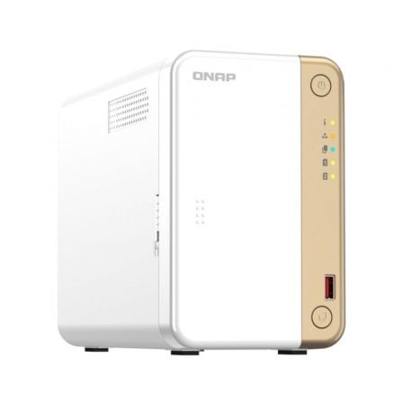 NAS QNAP TS-262-4G/ 2 Bahías 3.5'- 2.5'/ 4GB/ Formato Torre NAS QNAP TS-262-4G/ 2 Bahías 3.5'- 2.5'/ 4GB/ Formato Torre