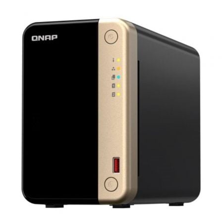 NAS QNAP TS-264-8G/ 2 Bahías 3.5'- 2.5'/ 8GB/ Formato Torre NAS QNAP TS-264-8G/ 2 Bahías 3.5'- 2.5'/ 8GB/ Formato Torre