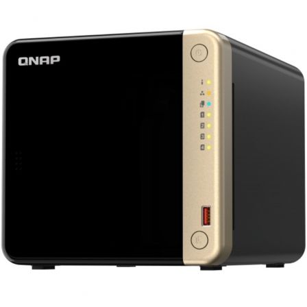 NAS QNAP TS-464-8G/ 4 Bahías 3.5'- 2.5'/ 8GB DDR4/ Formato Torre NAS QNAP TS-464-8G/ 4 Bahías 3.5'- 2.5'/ 8GB DDR4/ Formato Torre