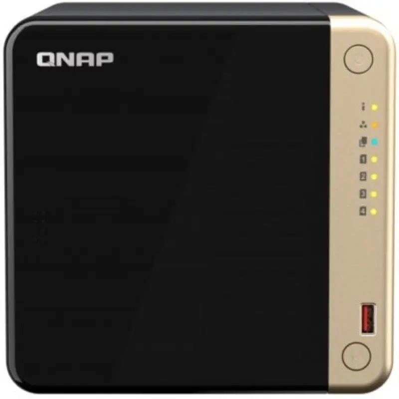 NAS QNAP TS-464-8G/ 4 Bahías 3.5'- 2.5'/ 8GB DDR4/ Formato Torre NAS QNAP TS-464-8G/ 4 Bahías 3.5'- 2.5'/ 8GB DDR4/ Formato Torre