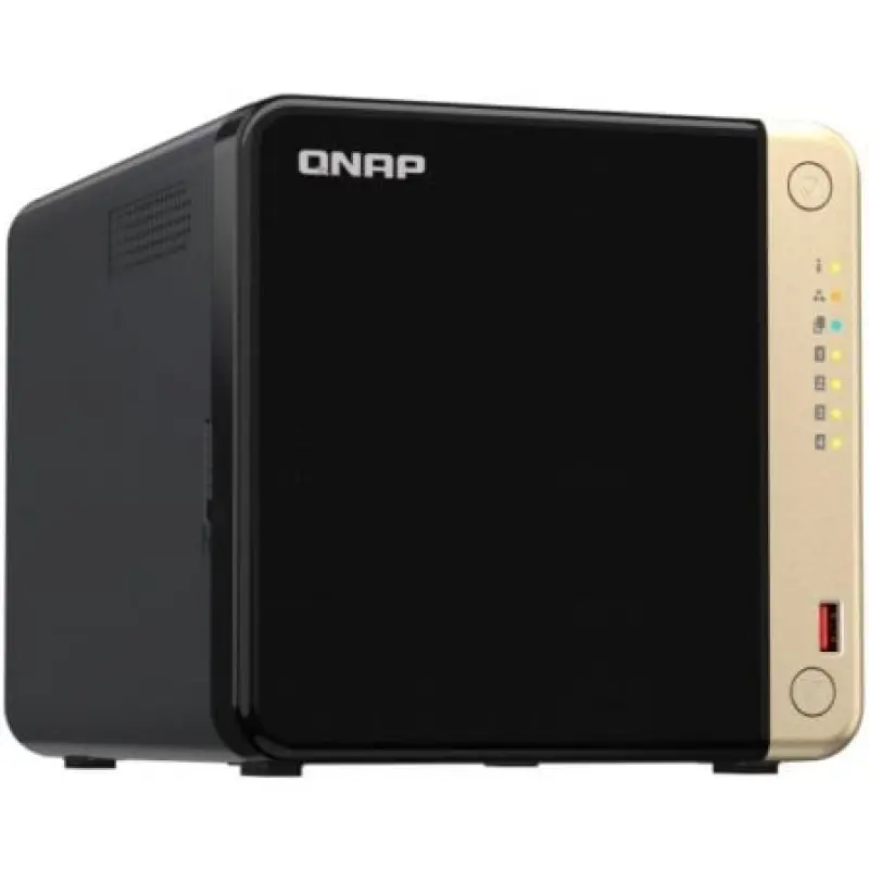 NAS QNAP TS-464-8G/ 4 Bahías 3.5'- 2.5'/ 8GB DDR4/ Formato Torre NAS QNAP TS-464-8G/ 4 Bahías 3.5'- 2.5'/ 8GB DDR4/ Formato Torre