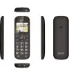 Teléfono Móvil Qubo D-1803 para Personas Mayores/ Negro Teléfono Móvil Qubo D-1803 para Personas Mayores/ Negro