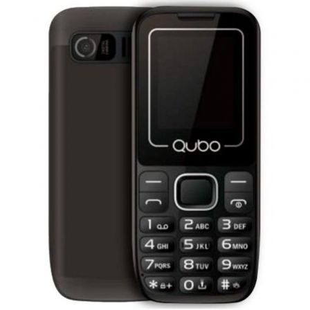 Teléfono Móvil Qubo P-180BK para Personas Mayores/ Negro Teléfono Móvil Qubo P-180BK para Personas Mayores/ Negro