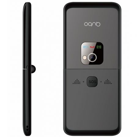 Teléfono Móvil Qubo X-10 para Personas Mayores/ Negro Teléfono Móvil Qubo X-10 para Personas Mayores/ Negro