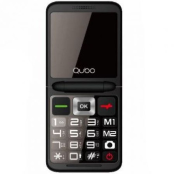 Teléfono Móvil Qubo X-10 para Personas Mayores/ Azul Teléfono Móvil Qubo X-10 para Personas Mayores/ Azul