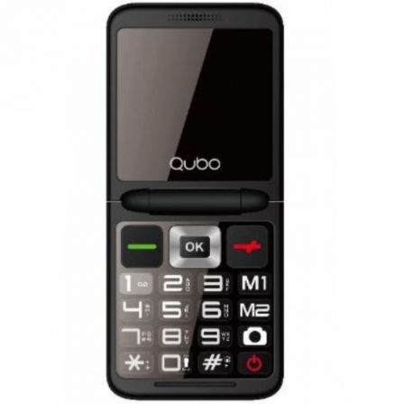 Teléfono Móvil Qubo X-10 para Personas Mayores/ Azul Teléfono Móvil Qubo X-10 para Personas Mayores/ Azul