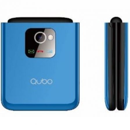 Teléfono Móvil Qubo X-10 para Personas Mayores/ Azul Teléfono Móvil Qubo X-10 para Personas Mayores/ Azul