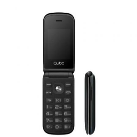 Teléfono Móvil Qubo X-209 4G para Personas Mayores/ Negro Teléfono Móvil Qubo X-209 4G para Personas Mayores/ Negro