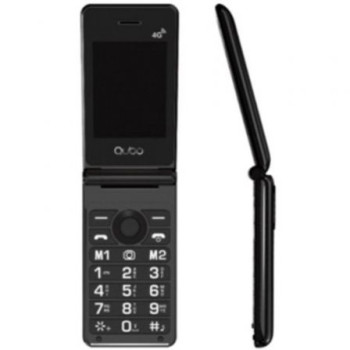 Teléfono Móvil Qubo X-28 4G para Personas Mayores/ Negro Teléfono Móvil Qubo X-28 4G para Personas Mayores/ Negro