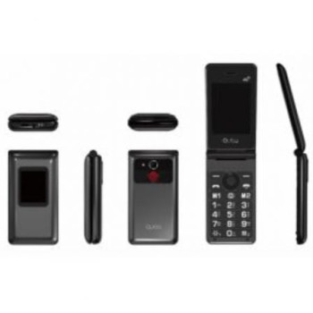 Teléfono Móvil Qubo X-28 4G para Personas Mayores/ Negro Teléfono Móvil Qubo X-28 4G para Personas Mayores/ Negro