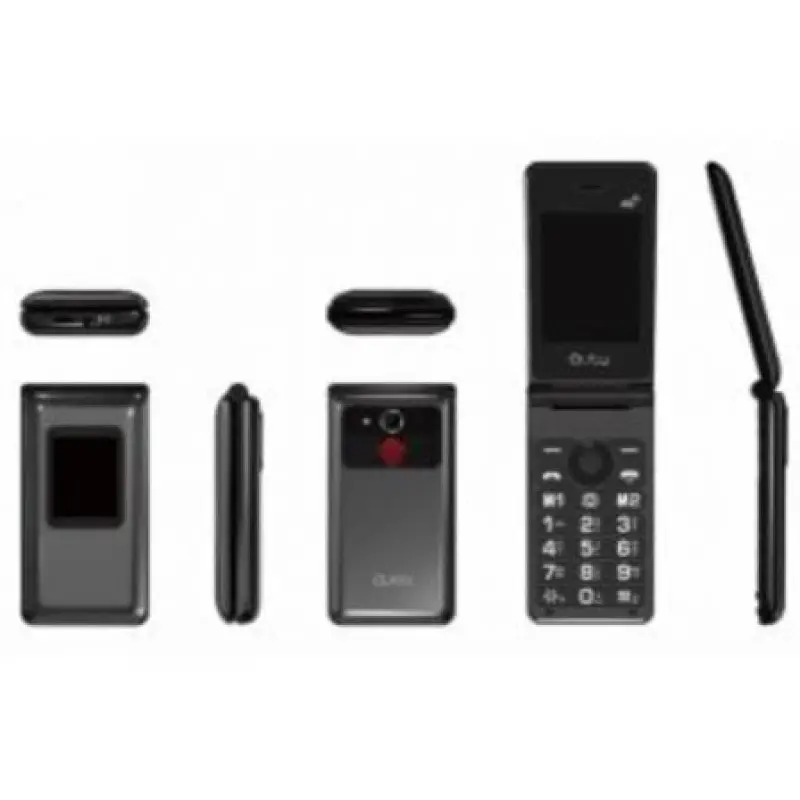 Teléfono Móvil Qubo X-28 4G para Personas Mayores/ Negro Teléfono Móvil Qubo X-28 4G para Personas Mayores/ Negro
