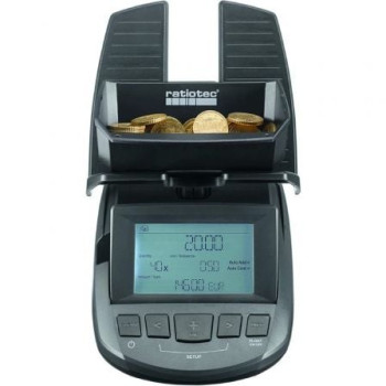 Contadora de Billetes y Monedas Ratiotec Moneyscale RS 2000 Contadora de Billetes y Monedas Ratiotec Moneyscale RS 2000