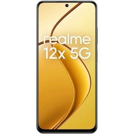 Smartphone Realme 12X 8GB/ 256GB/ 6.6'/ 5G/ Negro Brillante Smartphone Realme 12X 8GB/ 256GB/ 6.6'/ 5G/ Negro Brillante
