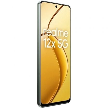 Smartphone Realme 12X 8GB/ 256GB/ 6.6'/ 5G/ Negro Brillante Smartphone Realme 12X 8GB/ 256GB/ 6.6'/ 5G/ Negro Brillante