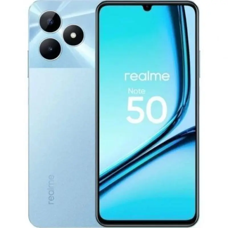 Smartphone Realme Note 50 3GB/ 64GB/ 6.74'/ Azul Smartphone Realme Note 50 3GB/ 64GB/ 6.74'/ Azul