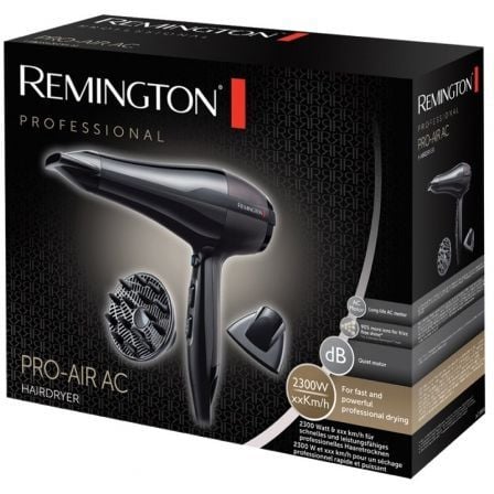 Secador Remington Pro-Air AC/ 2300W/ Iónico/ Negro Secador Remington Pro-Air AC/ 2300W/ Iónico/ Negro