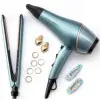 Secador Remington Shine Therapy Pro AC9300/ 2200W/ Iónico/ Negro y Azul Secador Remington Shine Therapy Pro AC9300/ 2200W/ Iónico/ Negro y Azul