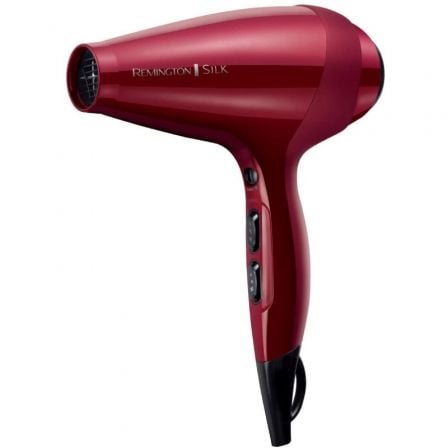 Secador Remington Silk Dryer AC9096/ 2400W/ Iónico/ Rojo Secador Remington Silk Dryer AC9096/ 2400W/ Iónico/ Rojo