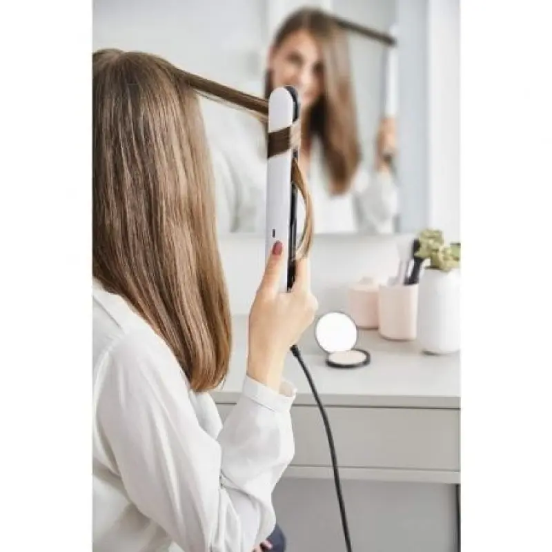 Plancha para el Pelo Rowenta Optiliss SF3210F0/ Blanca Plancha para el Pelo Rowenta Optiliss SF3210F0/ Blanca