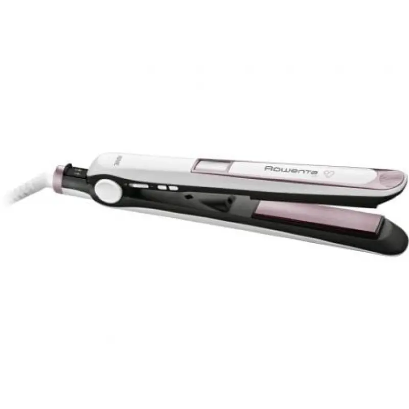Plancha para el Pelo Rowenta Premium Care 7/7/ Blanca y Rosa Plancha para el Pelo Rowenta Premium Care 7/7/ Blanca y Rosa