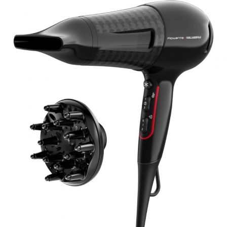Secador Rowenta Powerline 3 Karl Lagerfeld/ 2300W/ Iónico/ Negro Secador Rowenta Powerline 3 Karl Lagerfeld/ 2300W/ Iónico/ Negro