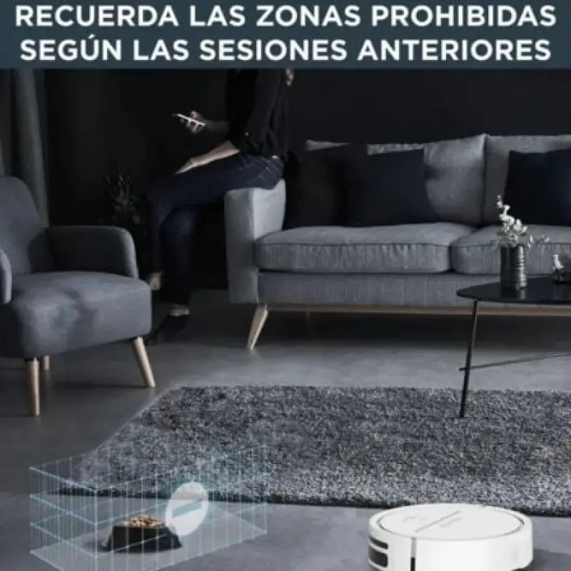 Robot Aspirador Rowenta X-plorer Serie 120 AI/ Friegasuelos/ Autonomía 120 Min/ control por WiFi Robot Aspirador Rowenta X-plorer Serie 120 AI/ Friegasuelos/ Autonomía 120 Min/ control por WiFi