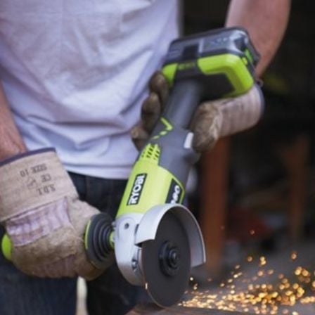 Amoladora Sin Cable Ryobi ONE+ R18AG-140S/ 1 Batería 18V 4.0 Ah/ Cargador 2.0 A/ Bolsa de Transporte Amoladora Sin Cable Ryobi ONE+ R18AG-140S/ 1 Batería 18V 4.0 Ah/ Cargador 2.0 A/ Bolsa de Transporte