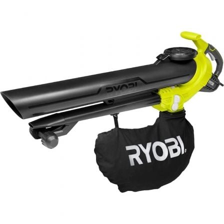Aspirador - Soplador - Triturador Ryobi RBV3000CESV/ 3000W/ Aspiración 16 m³/min/ Trituración 16:1 Aspirador - Soplador - Triturador Ryobi RBV3000CESV/ 3000W/ Aspiración 16 m³/min/ Trituración 16:1