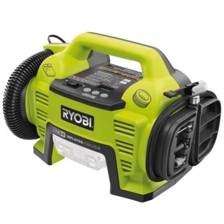 Compresor-inflador Sin Cable Ryobi ONE+ R18I-0/ 18V / Sin Batería ni Cargador Compresor-inflador Sin Cable Ryobi ONE+ R18I-0/ 18V / Sin Batería ni Cargador