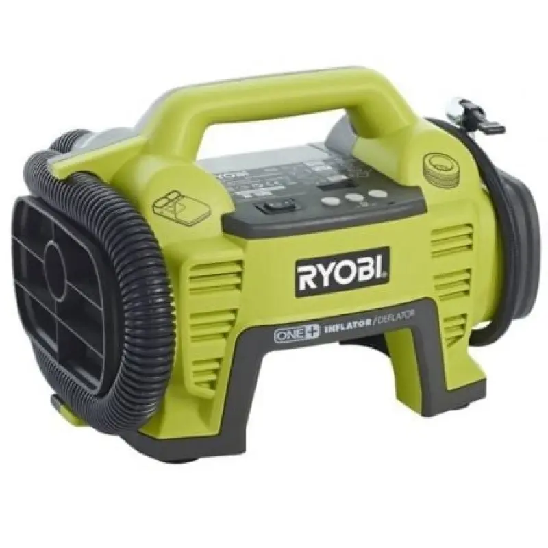Compresor-inflador Sin Cable Ryobi ONE+ R18I-0/ 18V / Sin Batería ni Cargador Compresor-inflador Sin Cable Ryobi ONE+ R18I-0/ 18V / Sin Batería ni Cargador