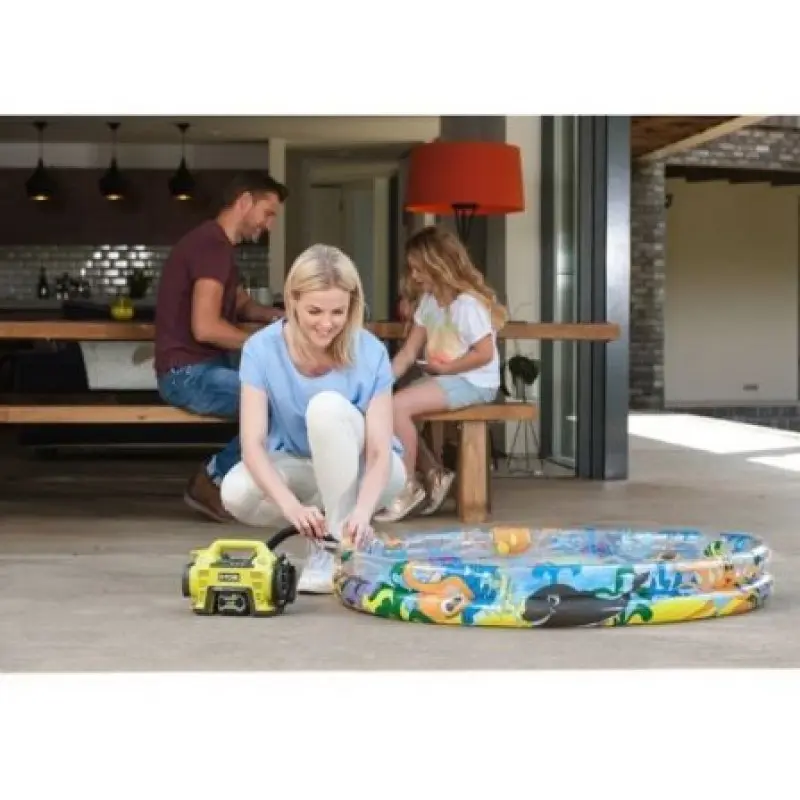 Compresor-inflador Sin Cable Ryobi ONE+ R18I-0/ 18V / Sin Batería ni Cargador Compresor-inflador Sin Cable Ryobi ONE+ R18I-0/ 18V / Sin Batería ni Cargador