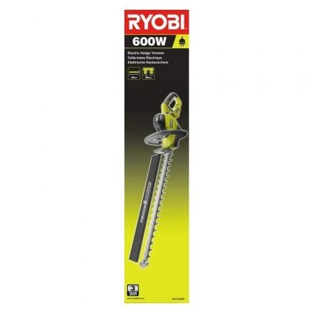 Cortasetos Eléctrico Ryobi RHT6160RS/ 600W/ Longitud Cuchilla 60cm Cortasetos Eléctrico Ryobi RHT6160RS/ 600W/ Longitud Cuchilla 60cm